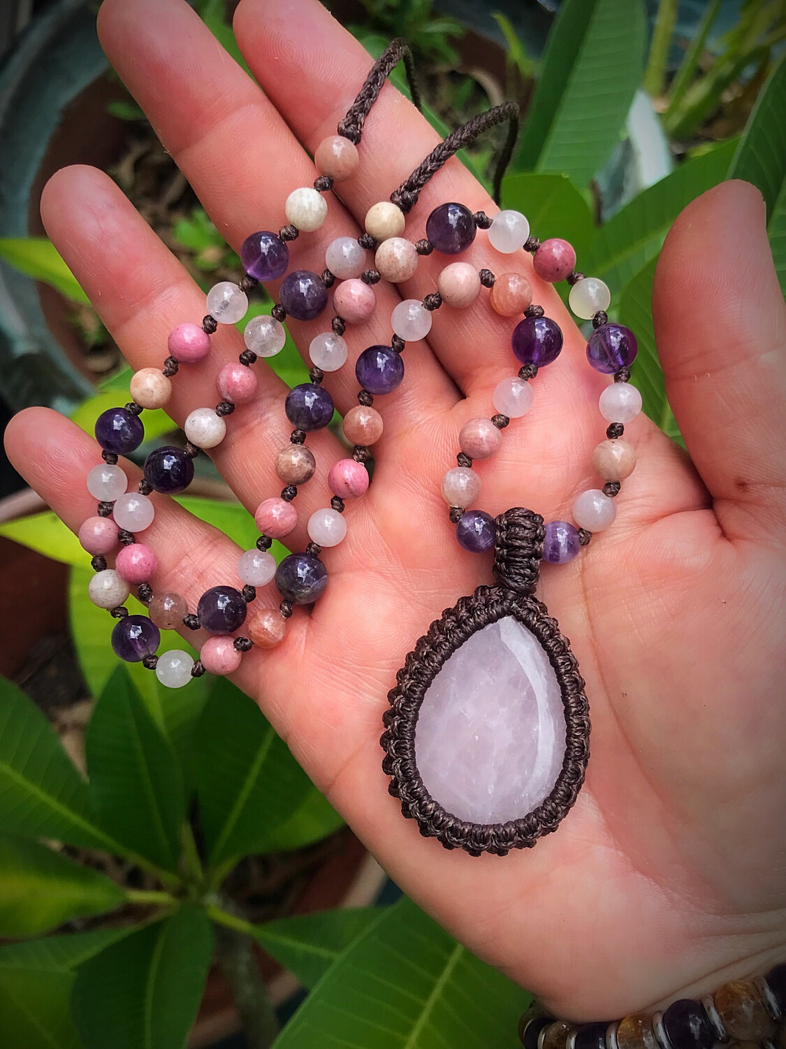 Rose Quartz Love Half Mala