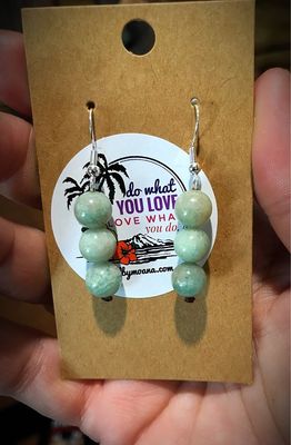 Amazonite earrings
