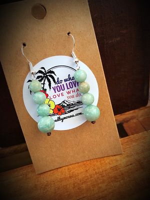 Amazonite Drop Earrings