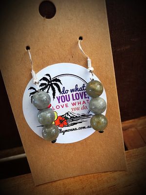 Labradorite Drop Earrings