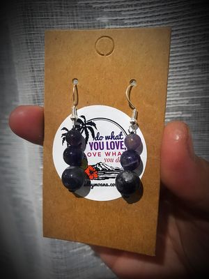 Amethyst Drop Earrings