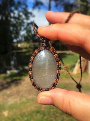 Selenite Pendant