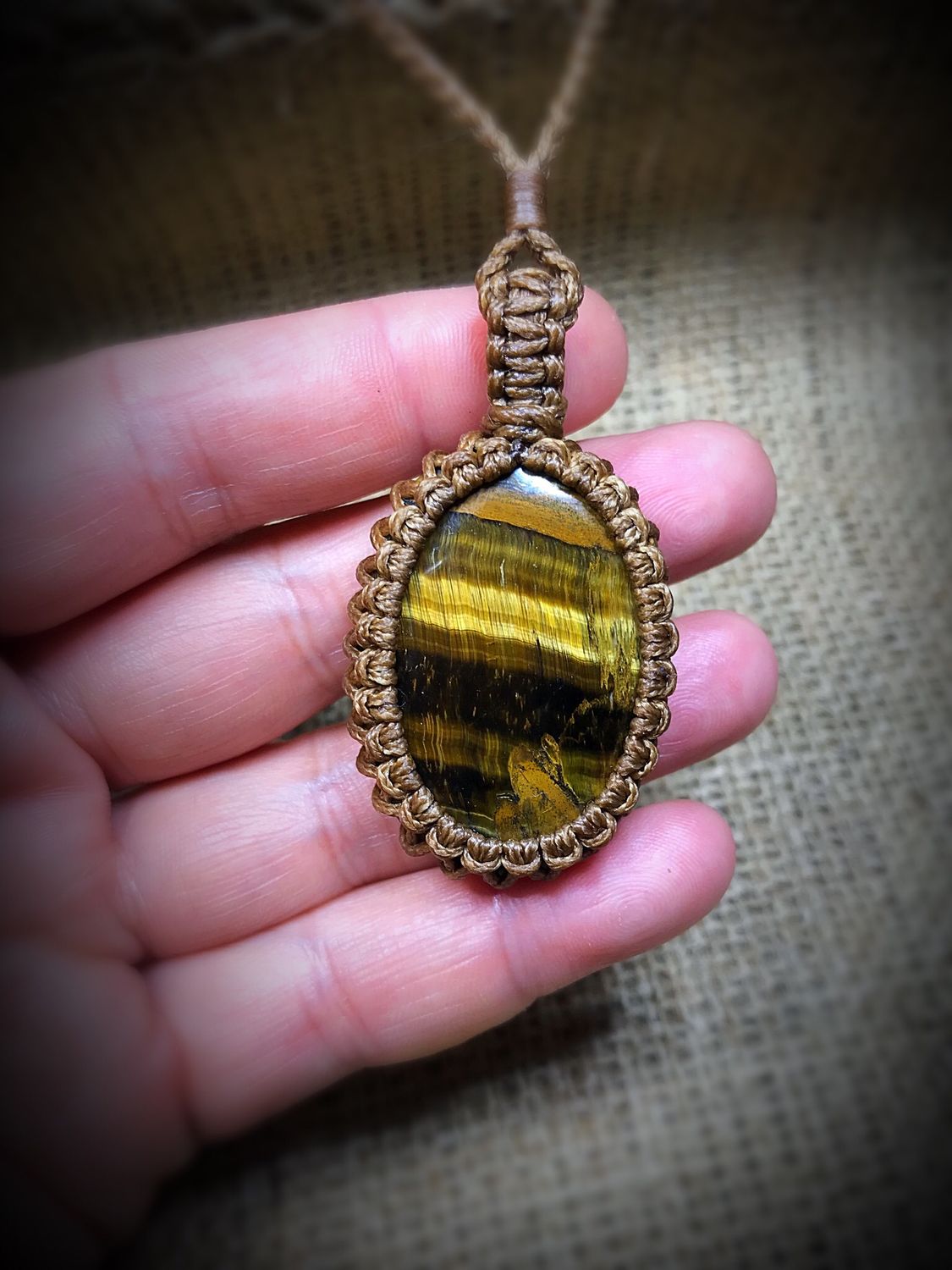 Tiger’s Eye Pendant