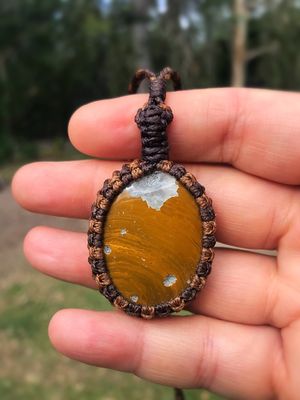 Petrified Wood Pendant