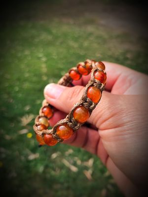 Carnelian bracelet