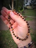 Tiger’s Eye Anklet