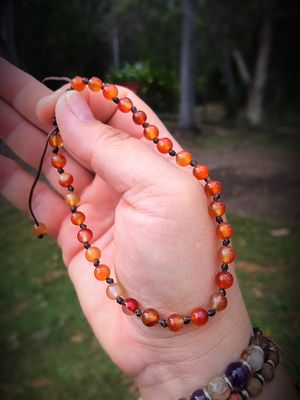 Carnelian Anklet