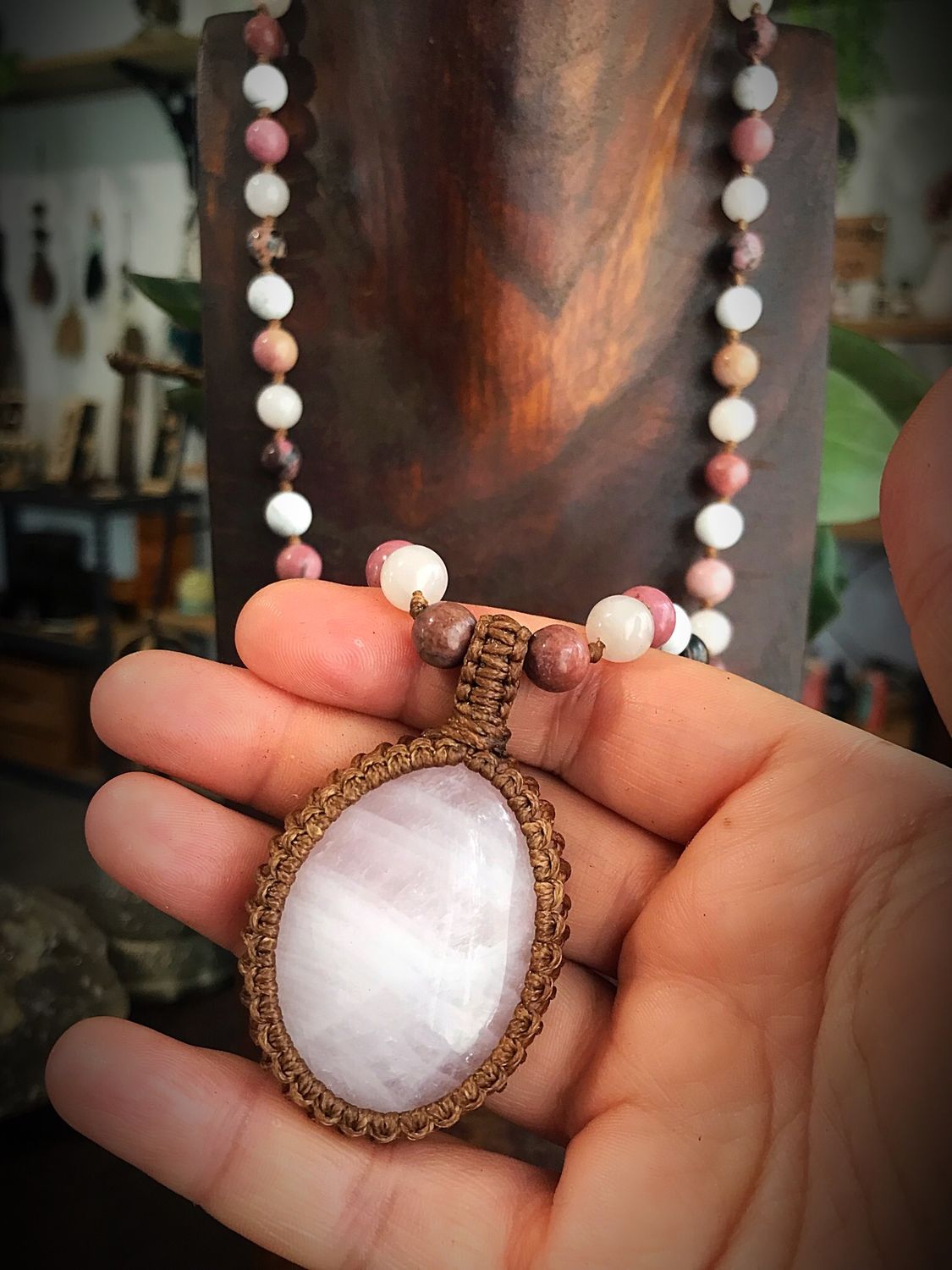 Rose Quartz Heart Of Compassion Half Mala