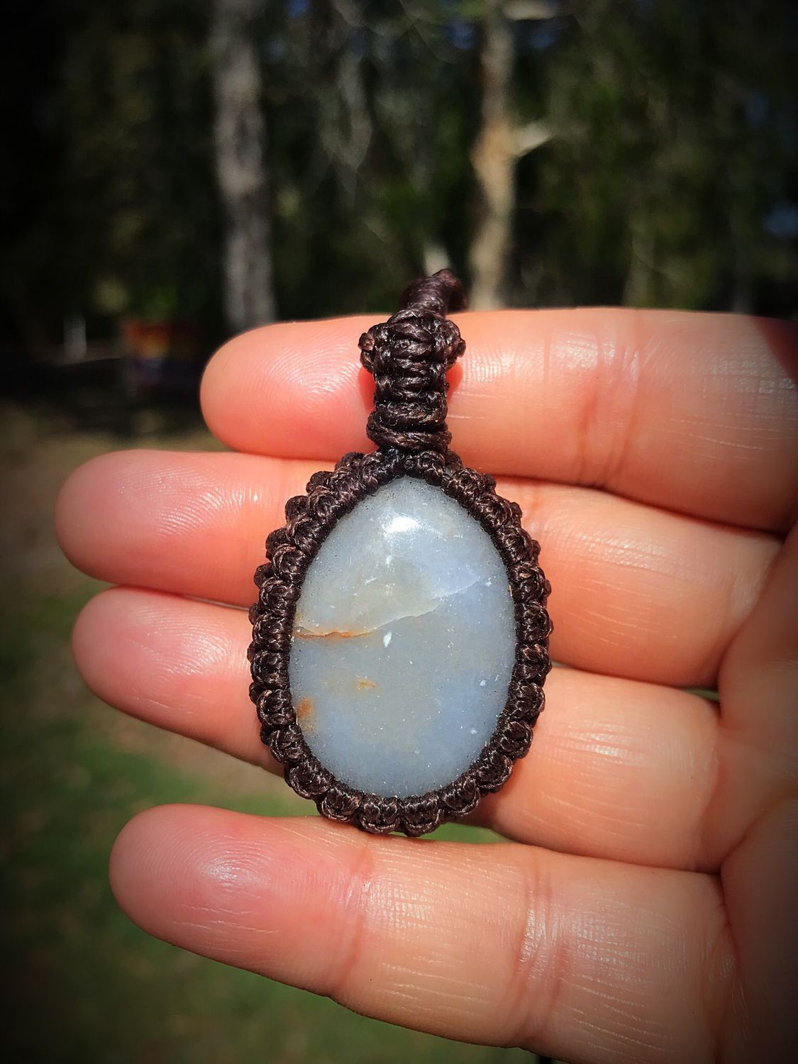 Angelite Pendant