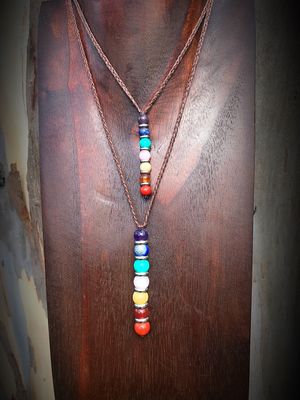 Drop Down Crystal Necklace