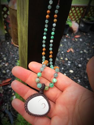 “Divine Harmony” Shiva Shell Half Mala