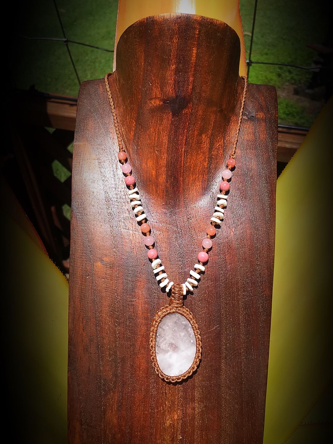 “Love&amp;Light” Shell Self Love Necklace