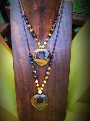 “Confidence&amp;Clarity” Tiger’s Eye Necklace