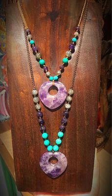 “Purple Rain” Amethyst Necklace