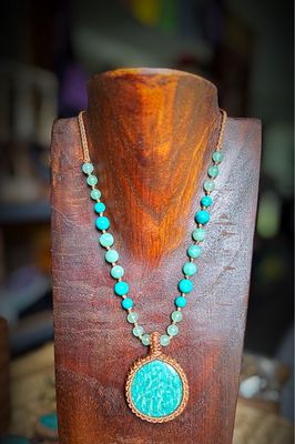 “Serenity” Amazonite Necklace