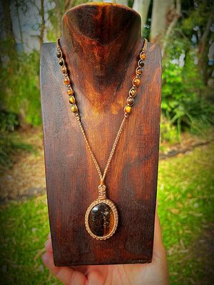 Tiger’s Eye Beaded Necklace
