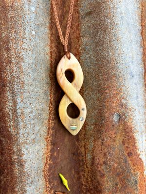‘Handcrafted’ Goat’s Horn Pendant