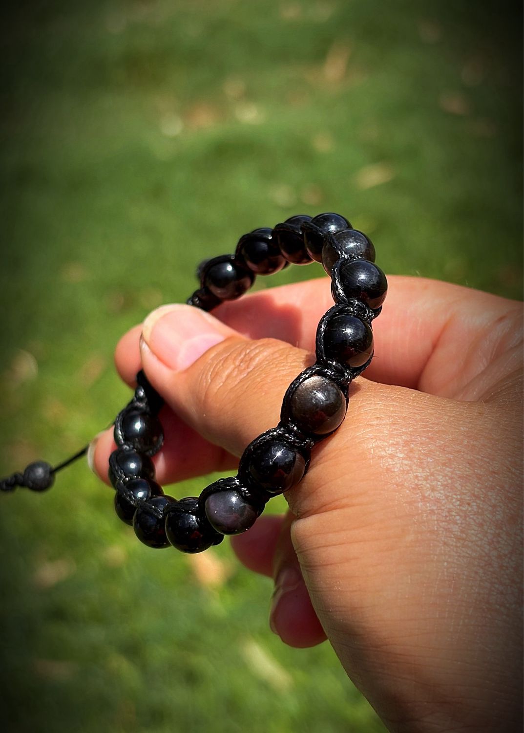 Black Obsidian Bracelet