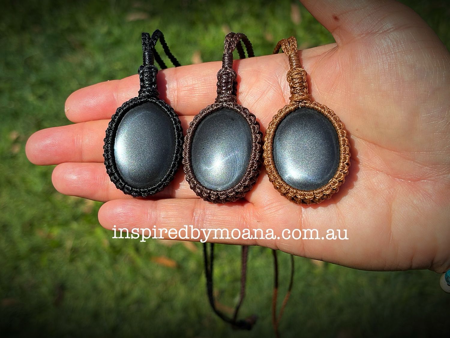 Black Agate Pendant