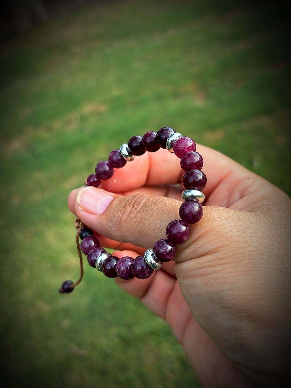 Red Garnet Bracelet