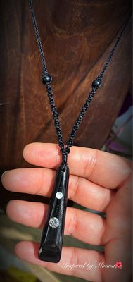 Buffalo Horn Drop Down Pendant