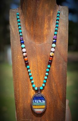 Chakra Pendant With Turquoise