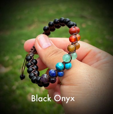 Double trouble Chakra 6mm Bracelet