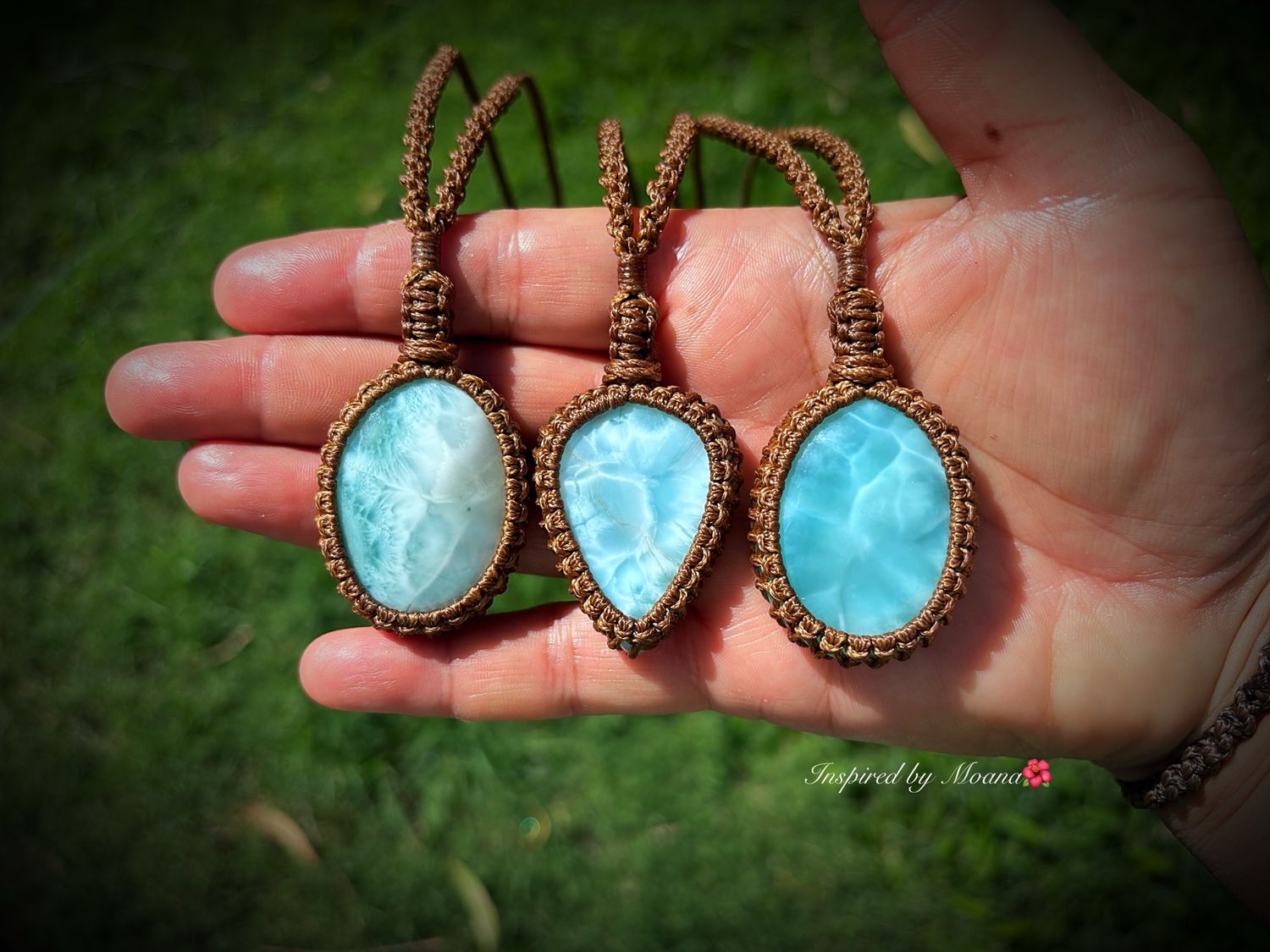Larimar Pendant