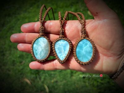 Larimar Pendant