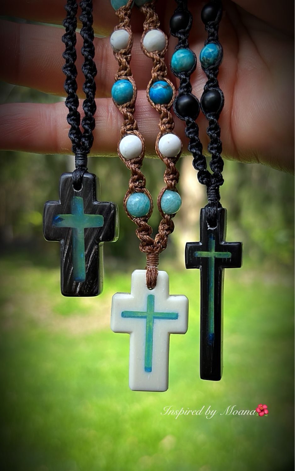 Buffalo Horn/Bone Pendant