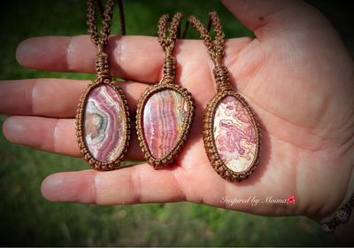 Argentina Rhodochrosite Pendant
