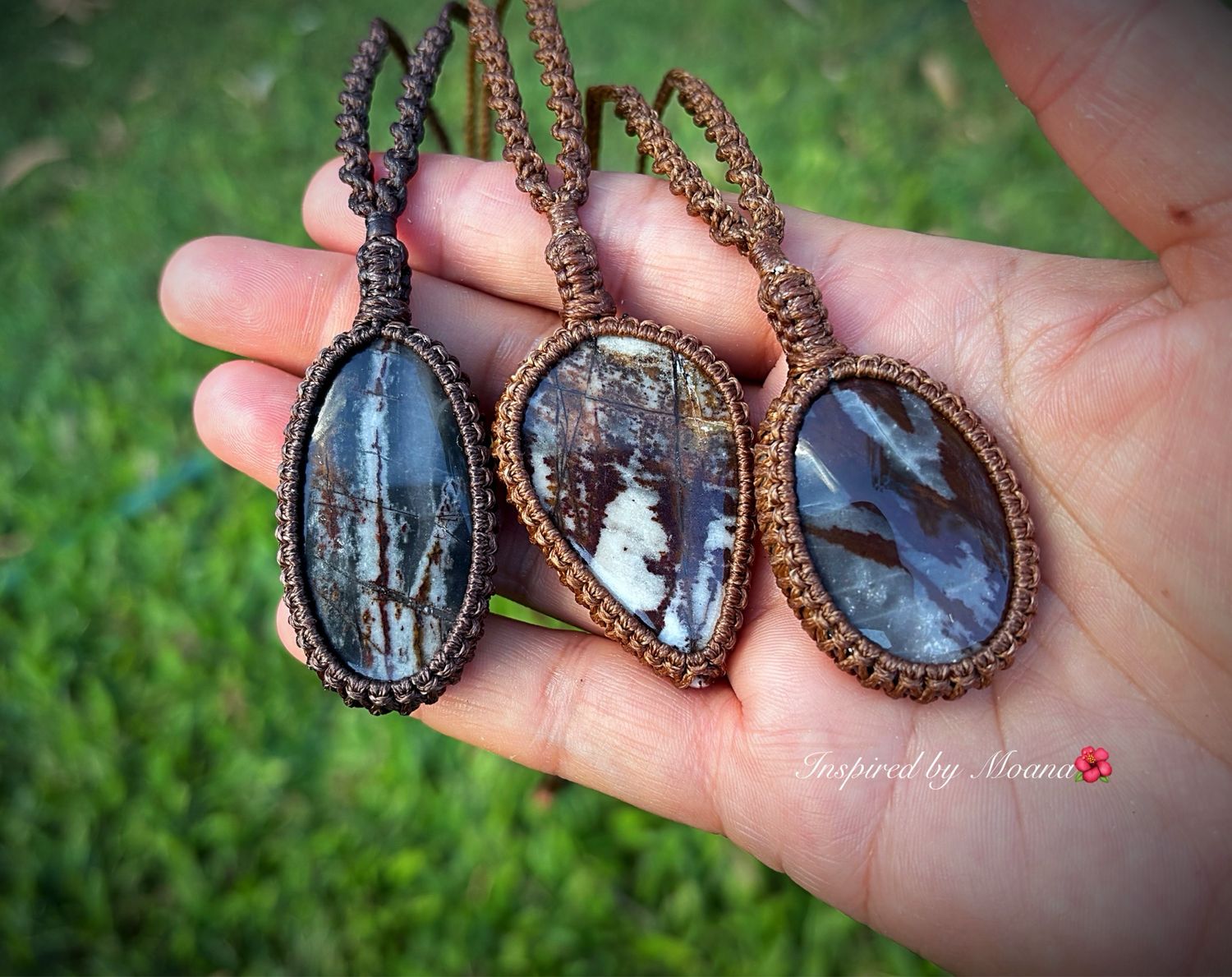 Coconut Jasper Pendant
