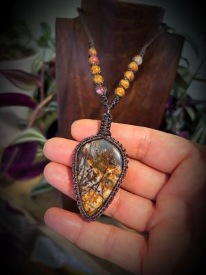 Coconut Jasper Ancient Earth Pendant