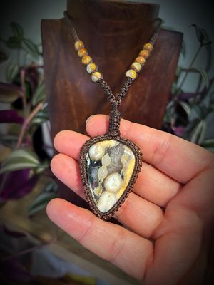 Ocean Jasper “The shoreline” Pendant