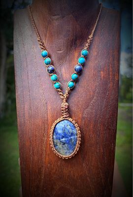 Sodalite “Truthspeaker” Pendant