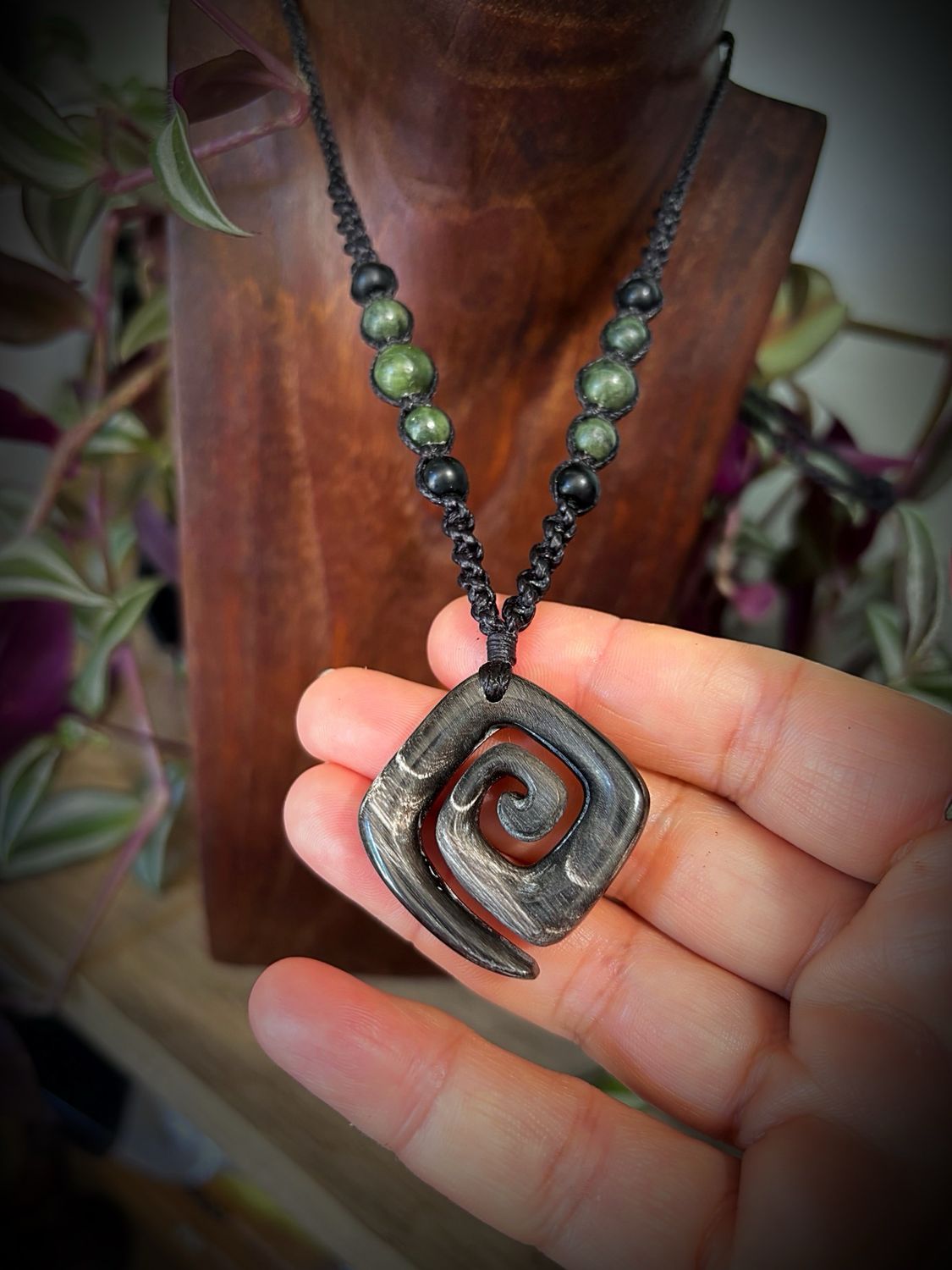 Buffalo Bone “Handcarved” Pendant