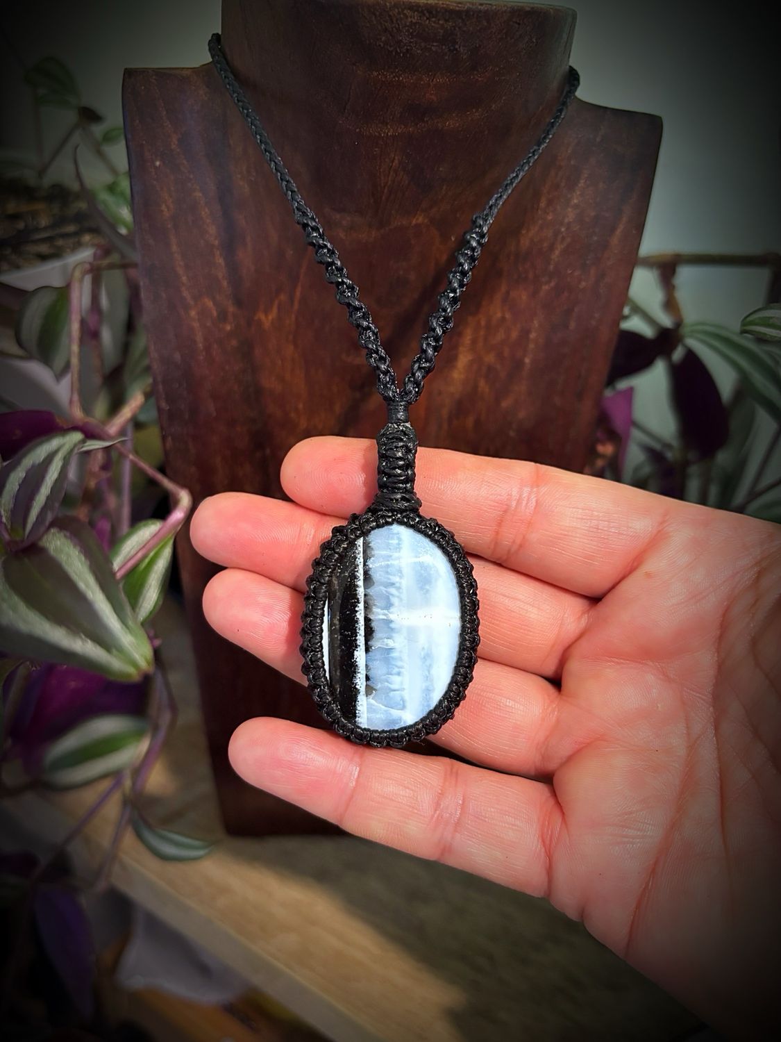 Owyhee Blue Opal Pendant