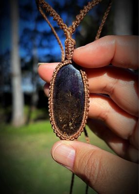 Purpurite Pendant