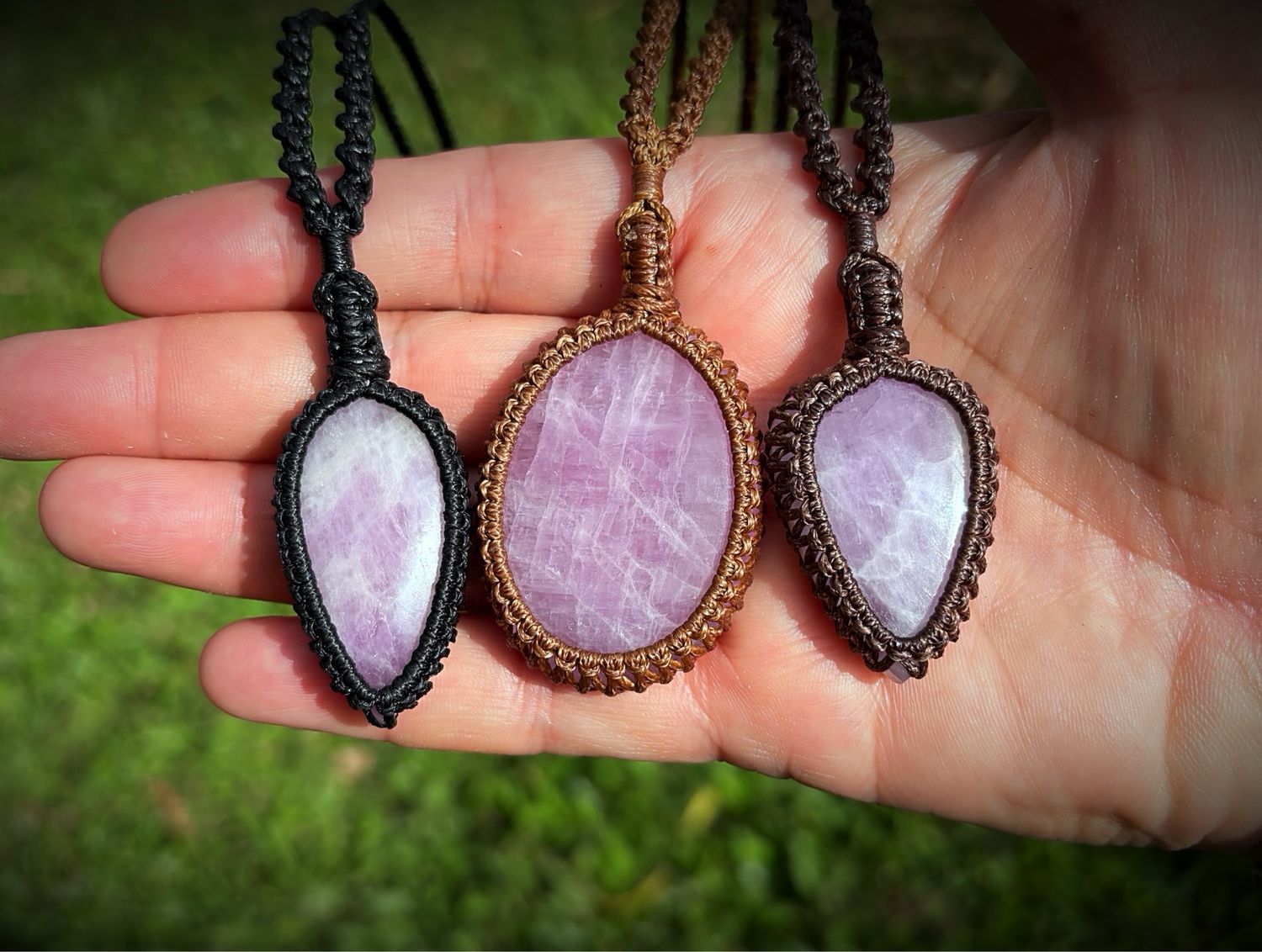 Pink Kunzite Pendant