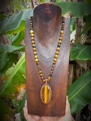 Tiger’s Eye & Woodgrain Jasper