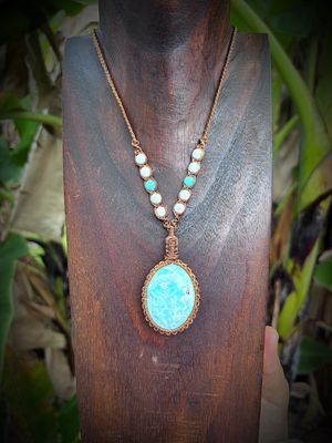 Blue Aragonite & Shell Trochus