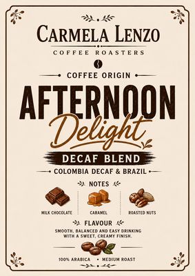 “Afternoon Delight” Coffee Beans “Afternoon Delight” Coffee Beans