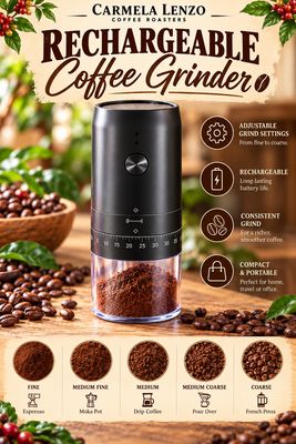 Rechargeable Coffee Grinder Rechargeable Coffee Grinder
