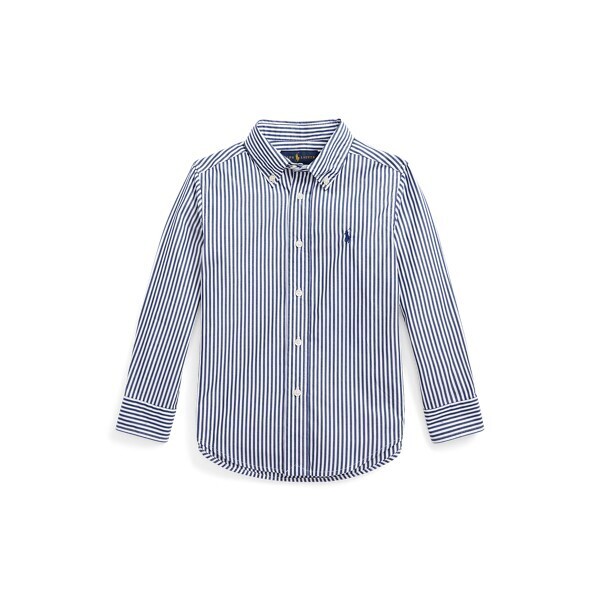 Camicia in cotone a righe