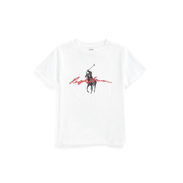 Maglia in jersey di cotone con logo Big Pony