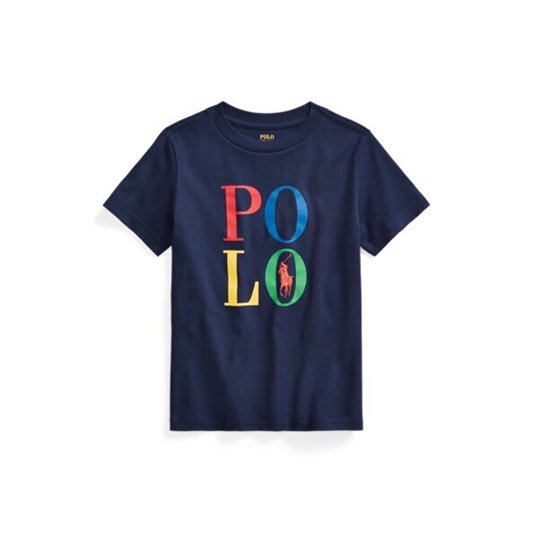 Maglia in jersey di cotone con logo