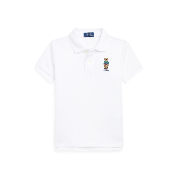 Polo in pique di cotone Polo Bear