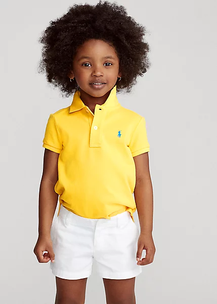 Cotton Mesh Polo Shirt