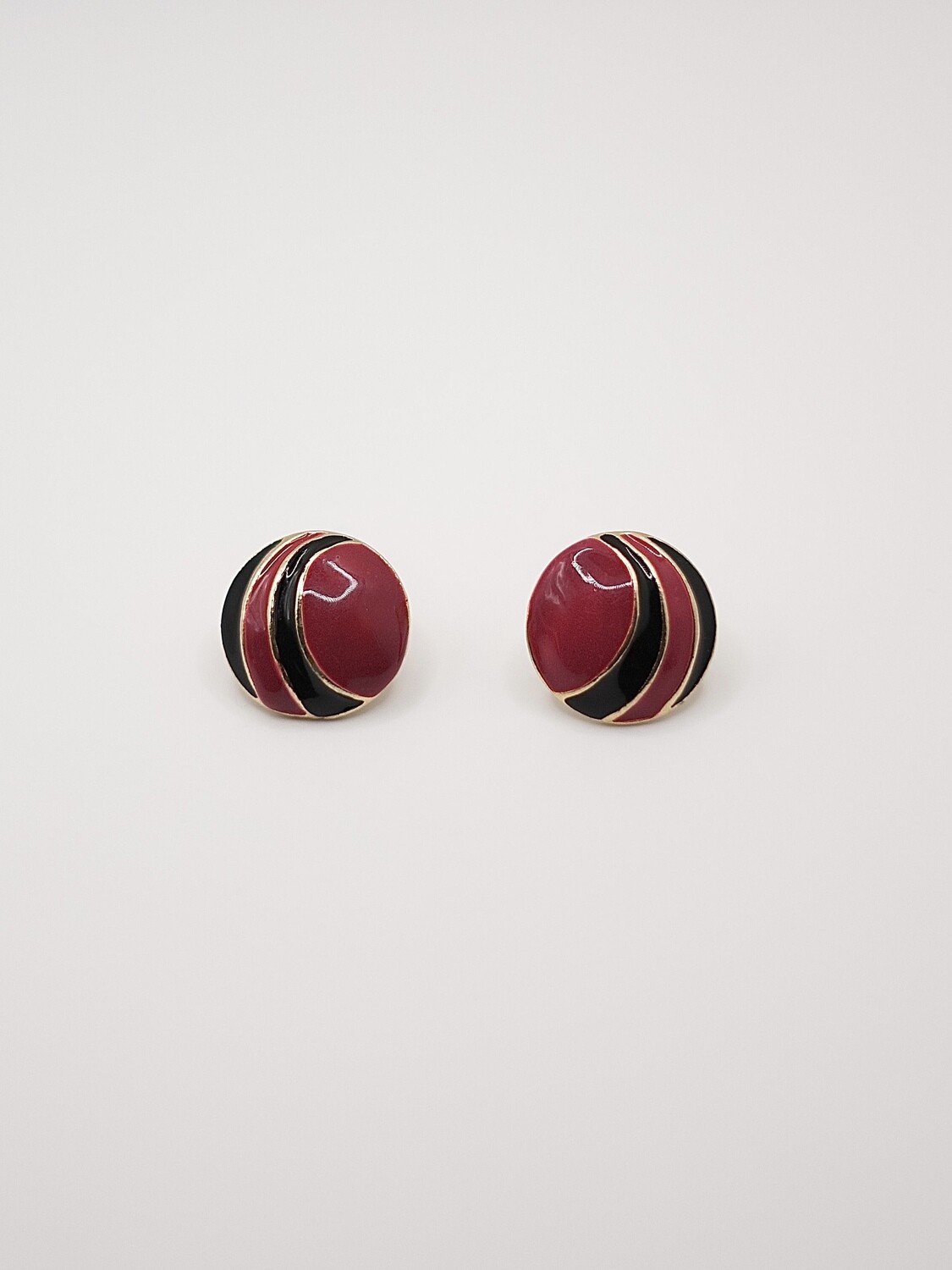 MULBERRY ENAMEL EARRINGS