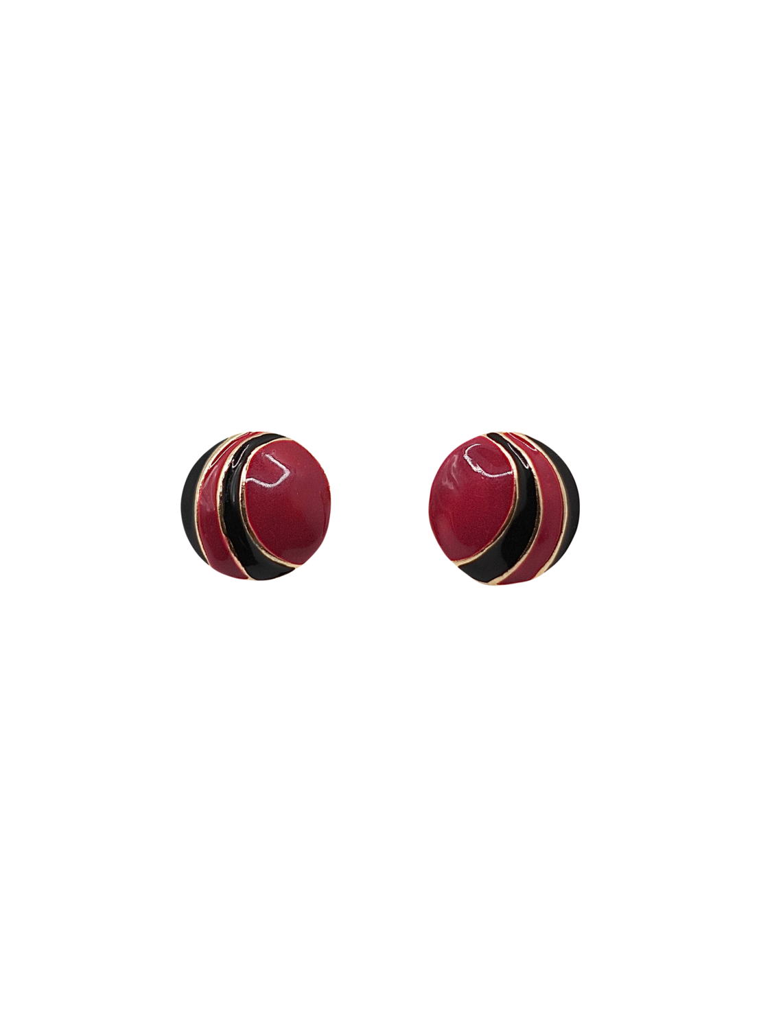 MULBERRY ENAMEL EARRINGS